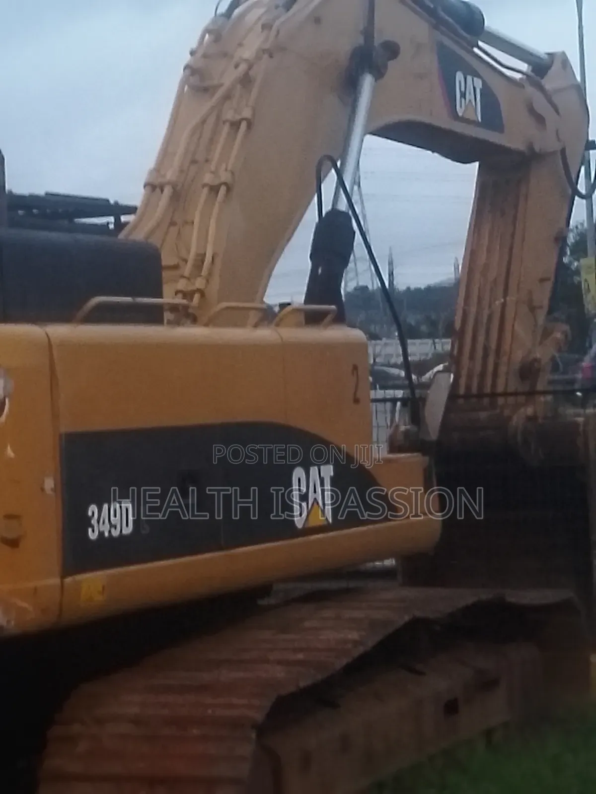 Cat 349d for Stone Excavation, Foreign Used, 4sale