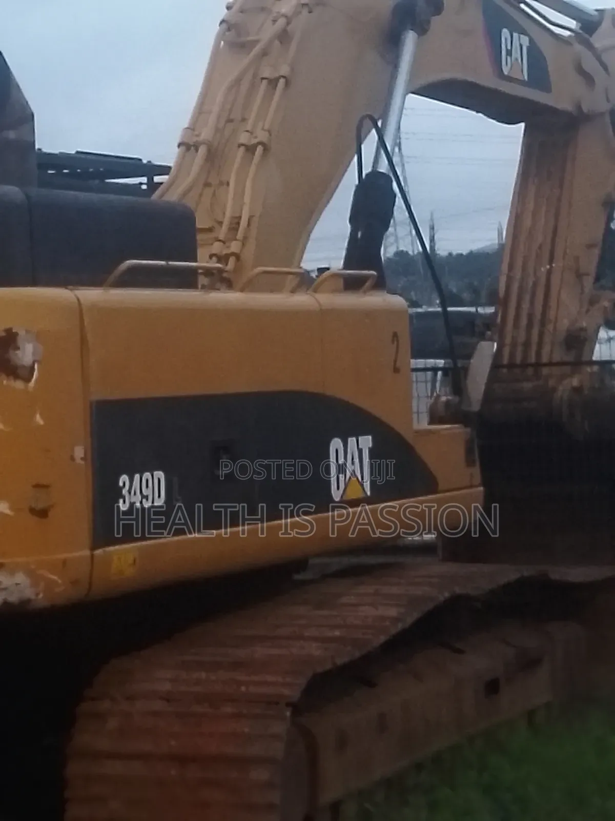 Cat349d Manual for Cash Sale Only.