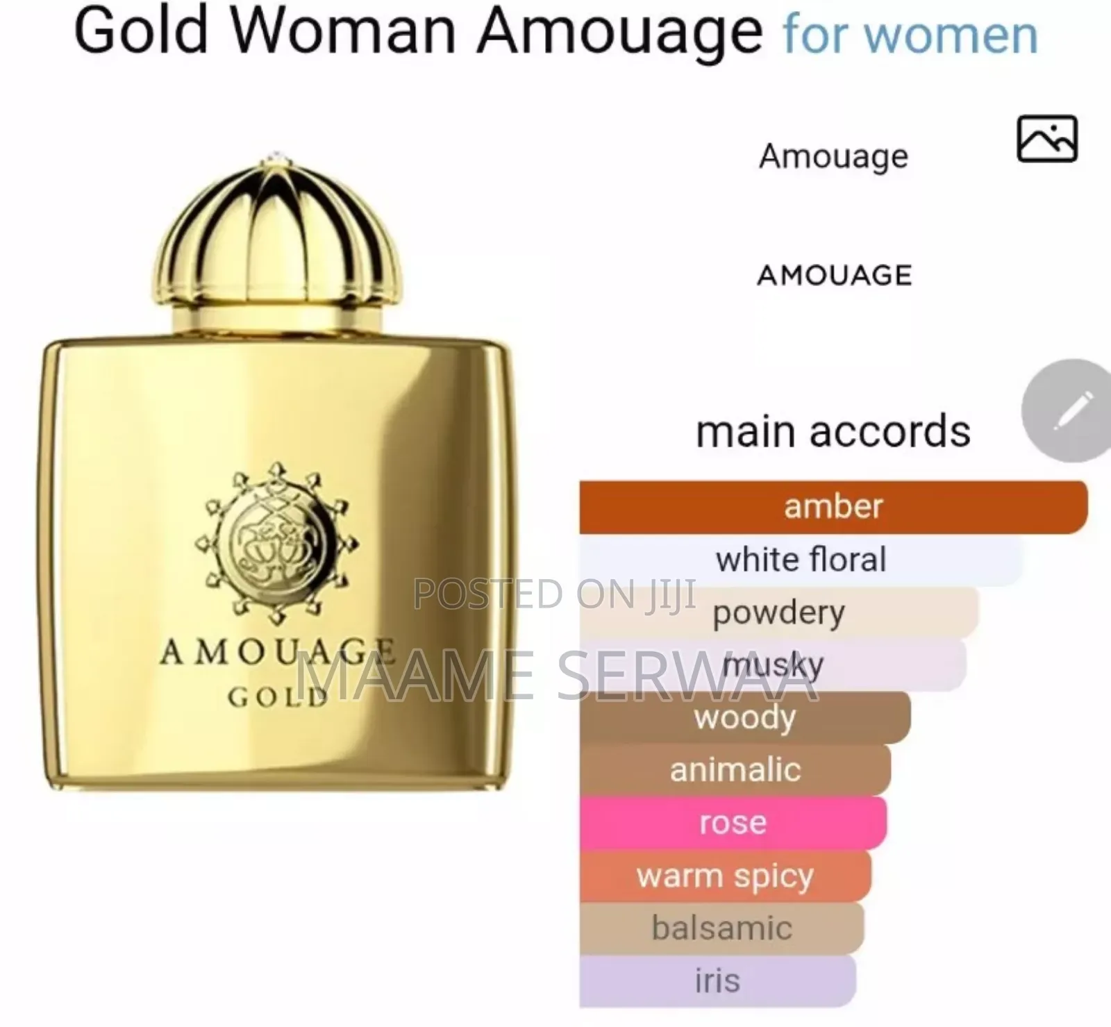 Amouage Gold Women