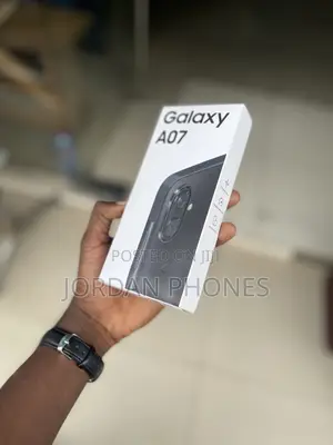 New Samsung Galaxy A07 4G 128 GB Black