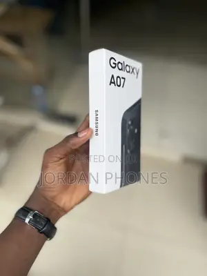 New Samsung Galaxy A07 4G 128 GB Black