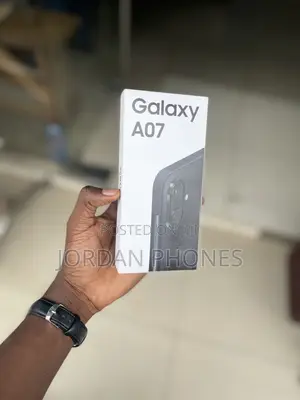New Samsung Galaxy A07 4G 128 GB Black