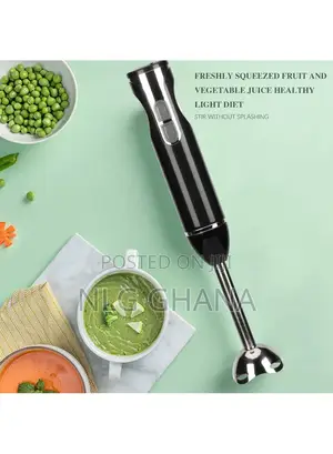 1000w 1-Speed Abs Stainless Steel Hand Blender Jmk3004. Ghx2101