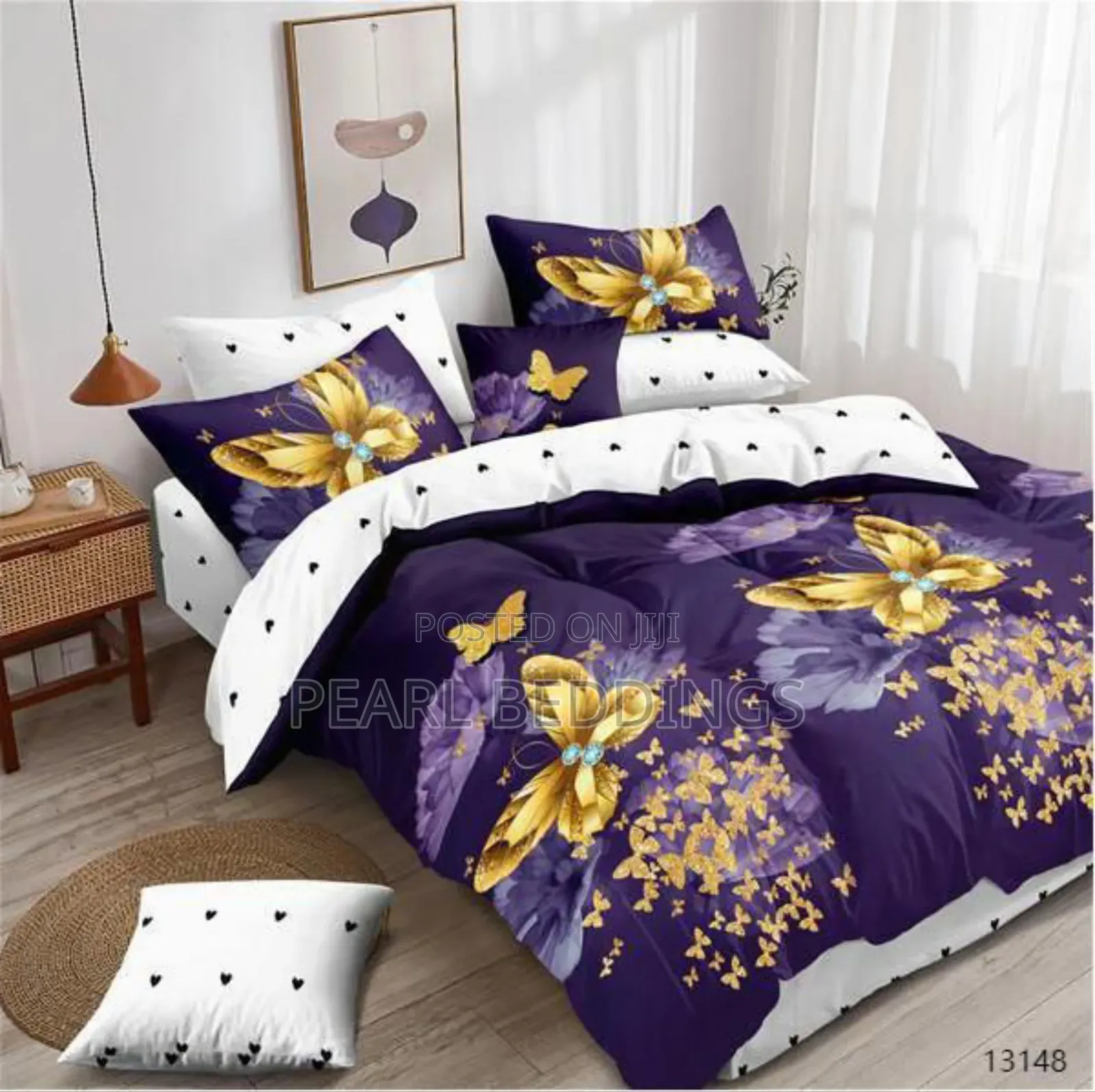 Premium Luxurious 7pcs Egyptian Cotton Duvet Set Available