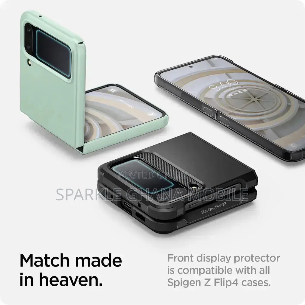 Samsung Galaxy Z Flip 4 Case Friendly Screen Protector