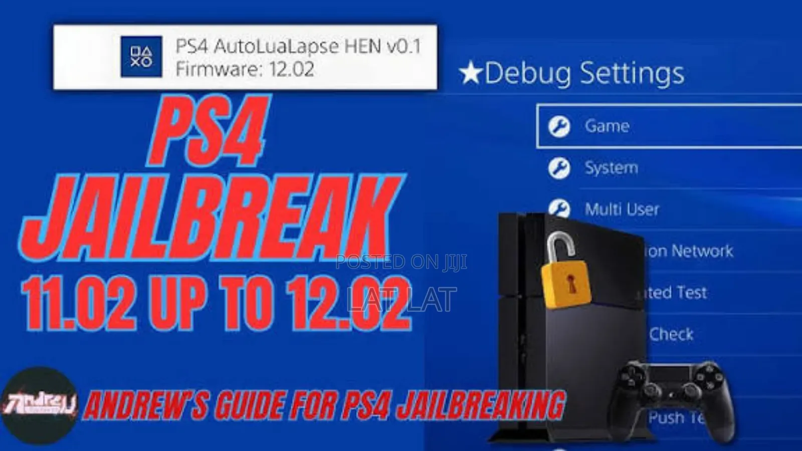 Ps4 Jailbreak 12.02 and Below Installation Ready.