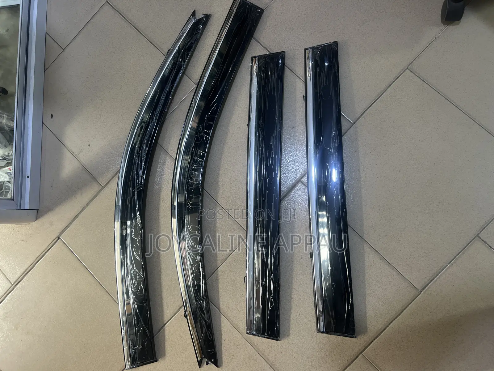 Original Land Cruiser Prado Fj120 Window Visor/Rain Guard 03 to 2009
