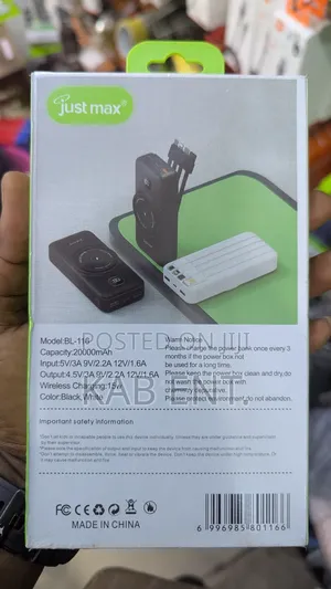 Magsafe Wireless Powerbank 20000mah Capacity