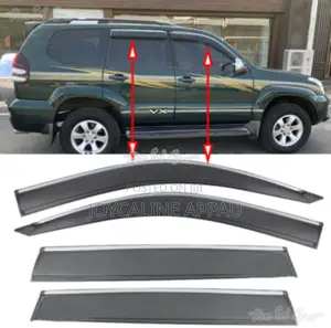 Original Land Cruiser Prado Fj120 Window Visor/Rain Guard 03 to 2009
