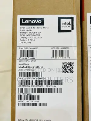 New Laptop Lenovo Ideapad 3 16GB Intel Core I5 SSD 512GB