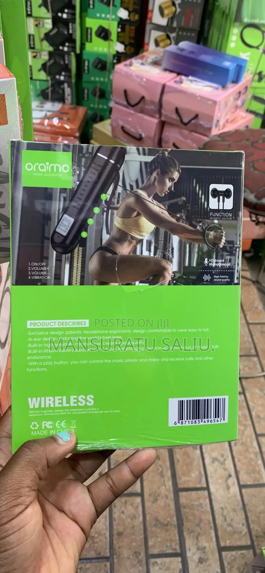 Oriamo Neck Band