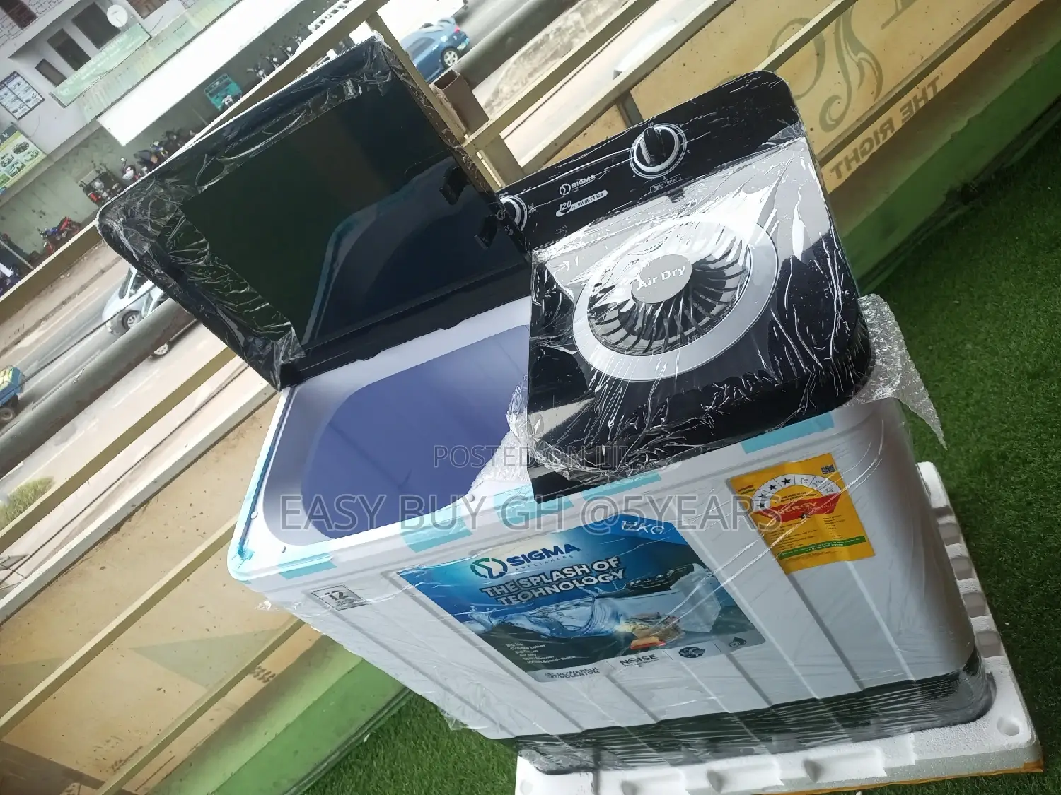 Sigma 12kg Large Capacity Washing Machine Sigma