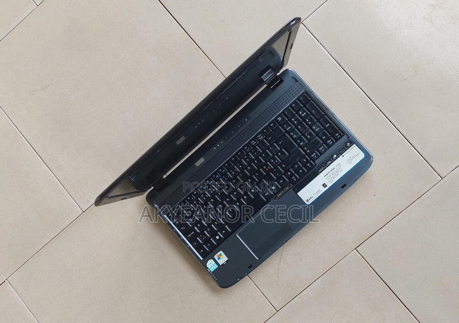 Laptop Acer Aspire 5738 4GB Intel Core 2 Duo HDD 250GB