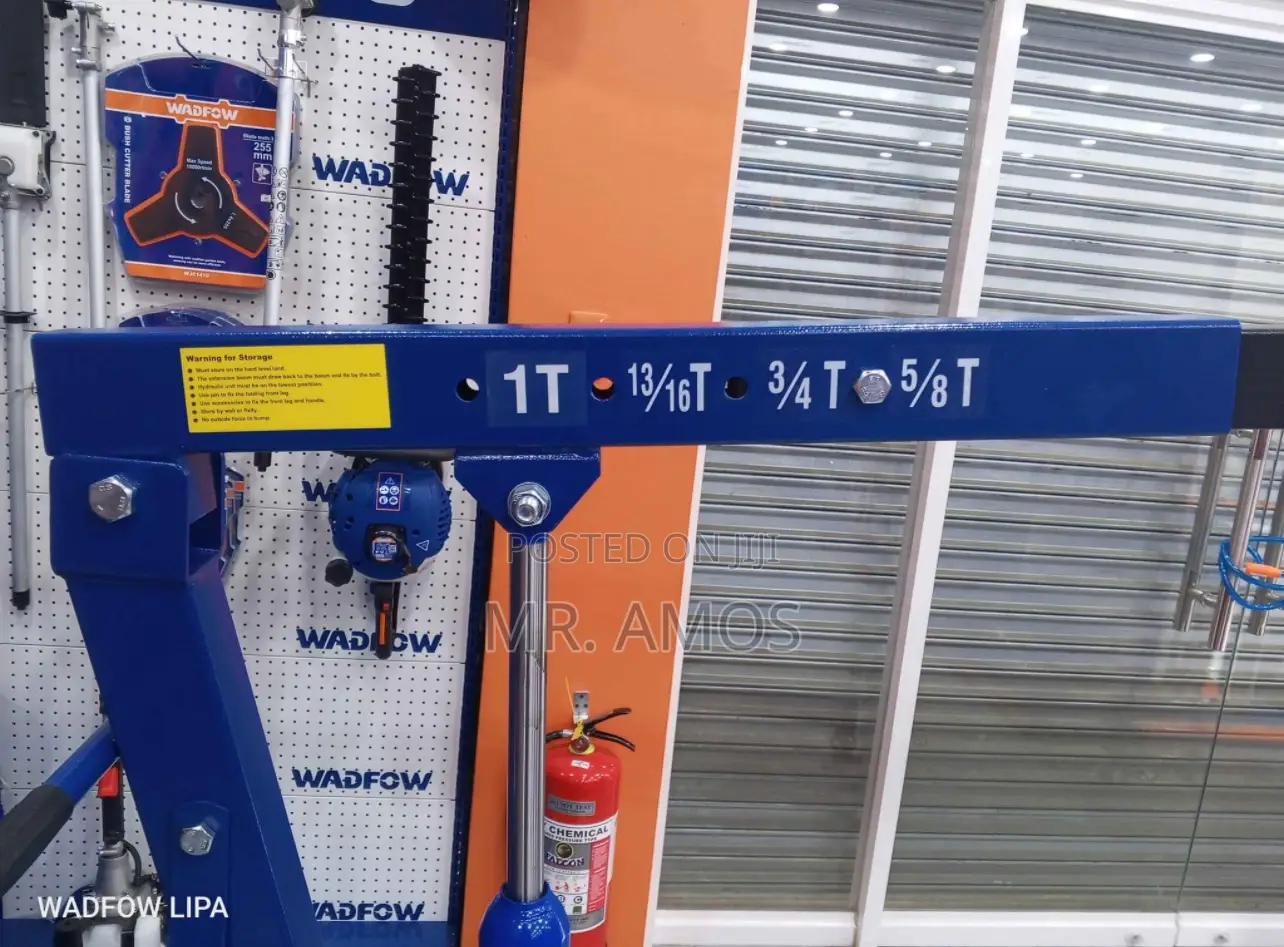 2 Ton Foldable Engine Crane For Mechanic Shops - Wxc1a02