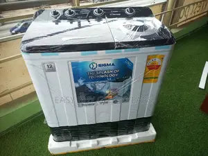 Powerful Cleaning 12kg Sigma Washing Machine Sigma