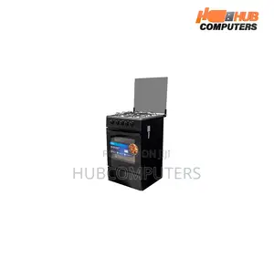 Midea-Sp5055t082-B-G Gas Cooker 4 Burner 50x50 Black