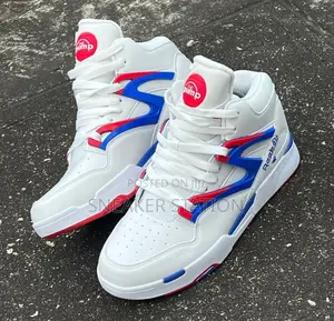 Reebok Pump White/Blue Sneaker