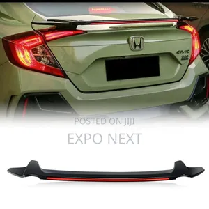 Civic Spoiler(Light Guide/Glossy Black) 2016-2021
