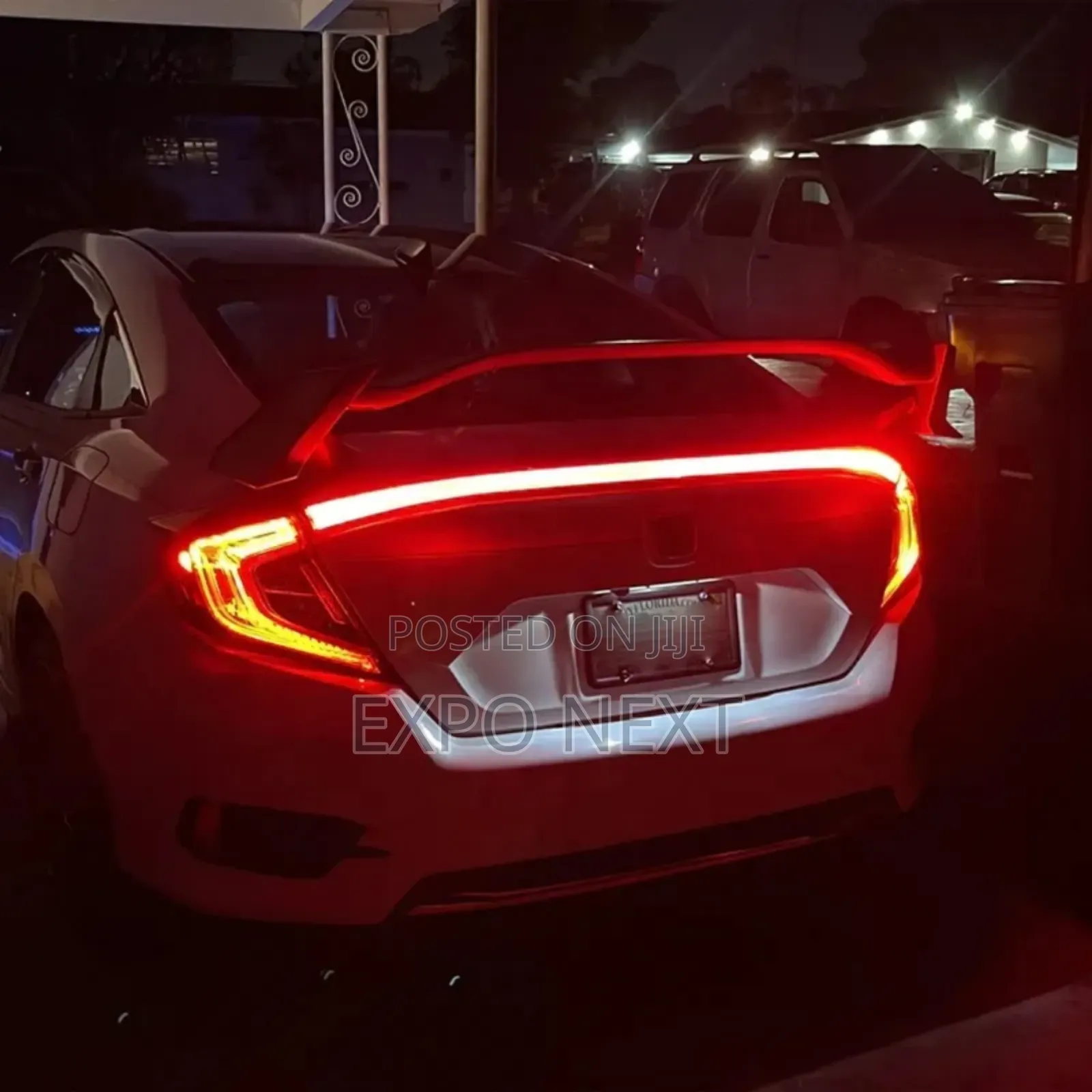 Civic Spoiler(Light Guide/Glossy Black) 2016-2021