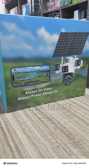 4g Solar Camera 4 Lens Solar Camera Aov