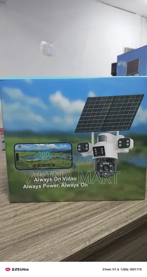 4g Solar Camera 4 Lens Solar Camera Aov