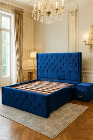 Elegant Foreign Double Bedframe 60x80 Available in Different Colors