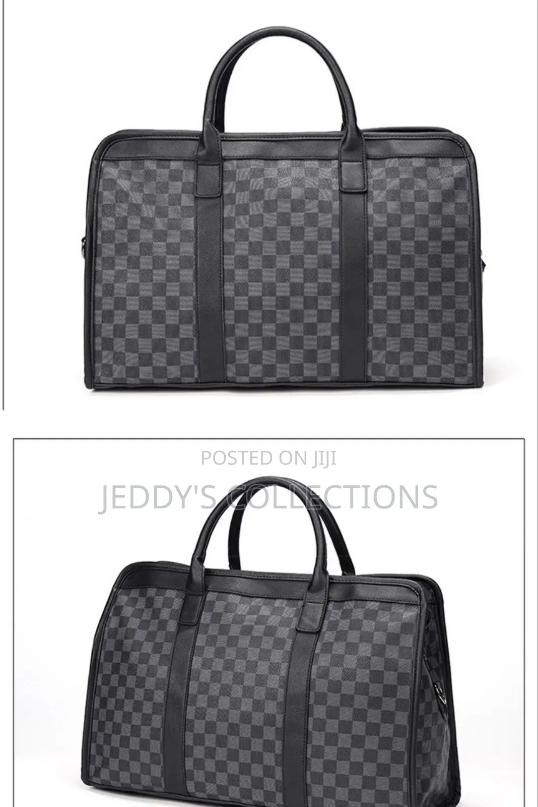 Simple Classic Style Duffle Bag With Strap and a Shoe Storage