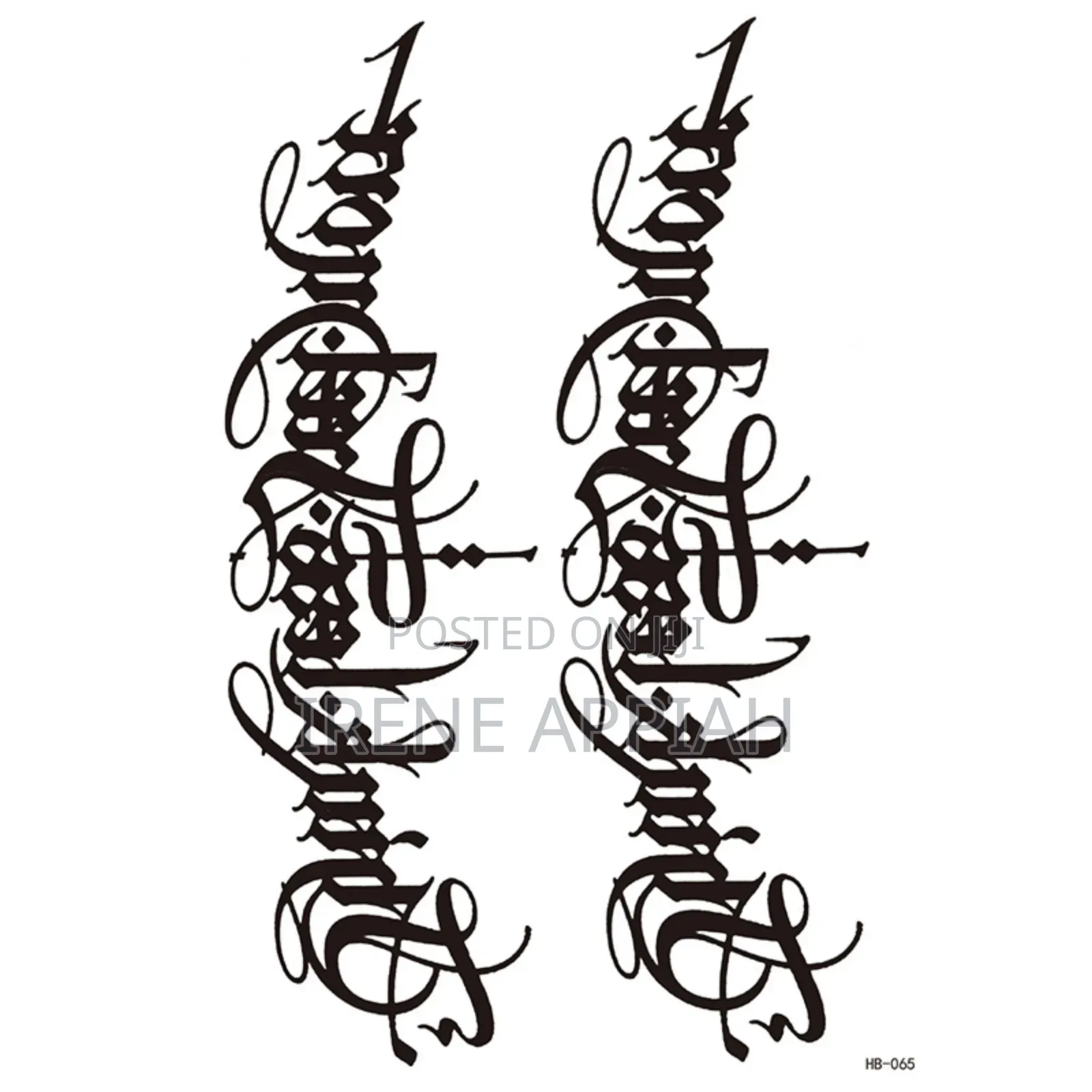Beautiful Temporary Tattoo Stickers