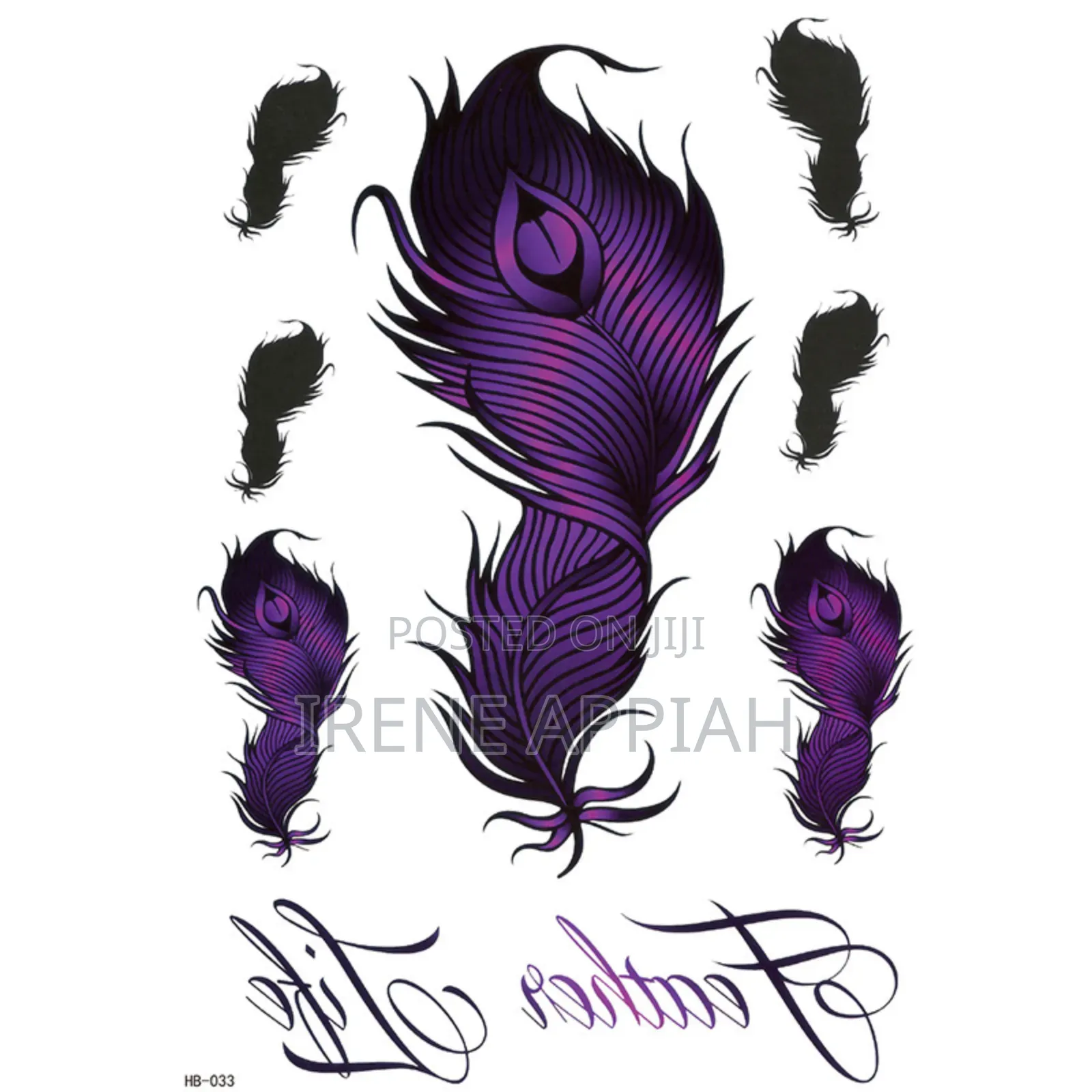 Beautiful Temporary Tattoo Stickers