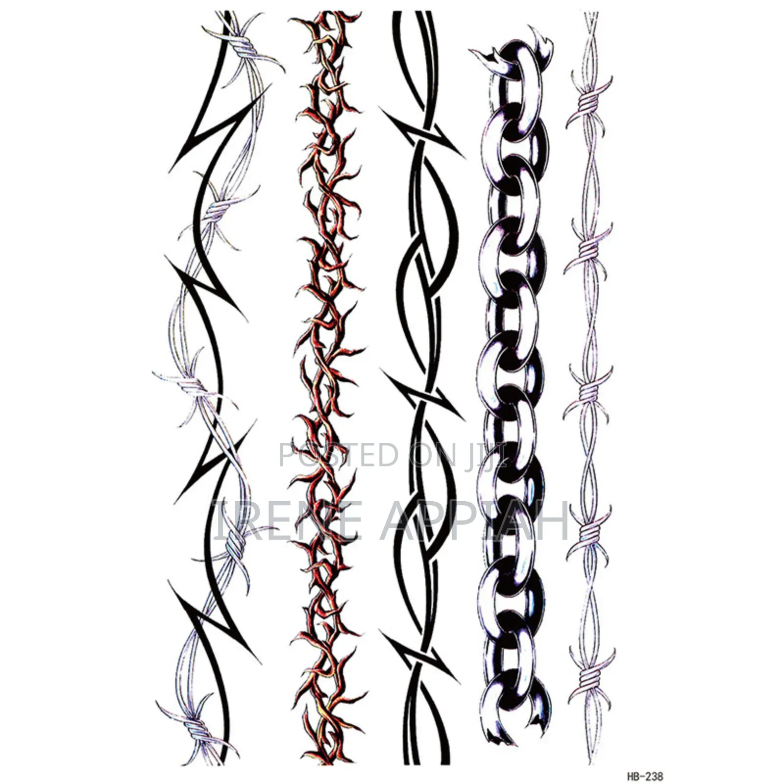 Beautiful Temporary Tattoo Stickers
