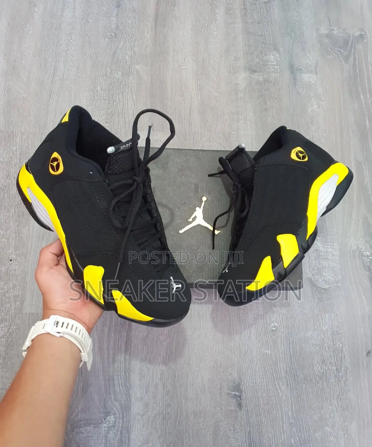 Air Jordan Retro 14 Black/Yellow