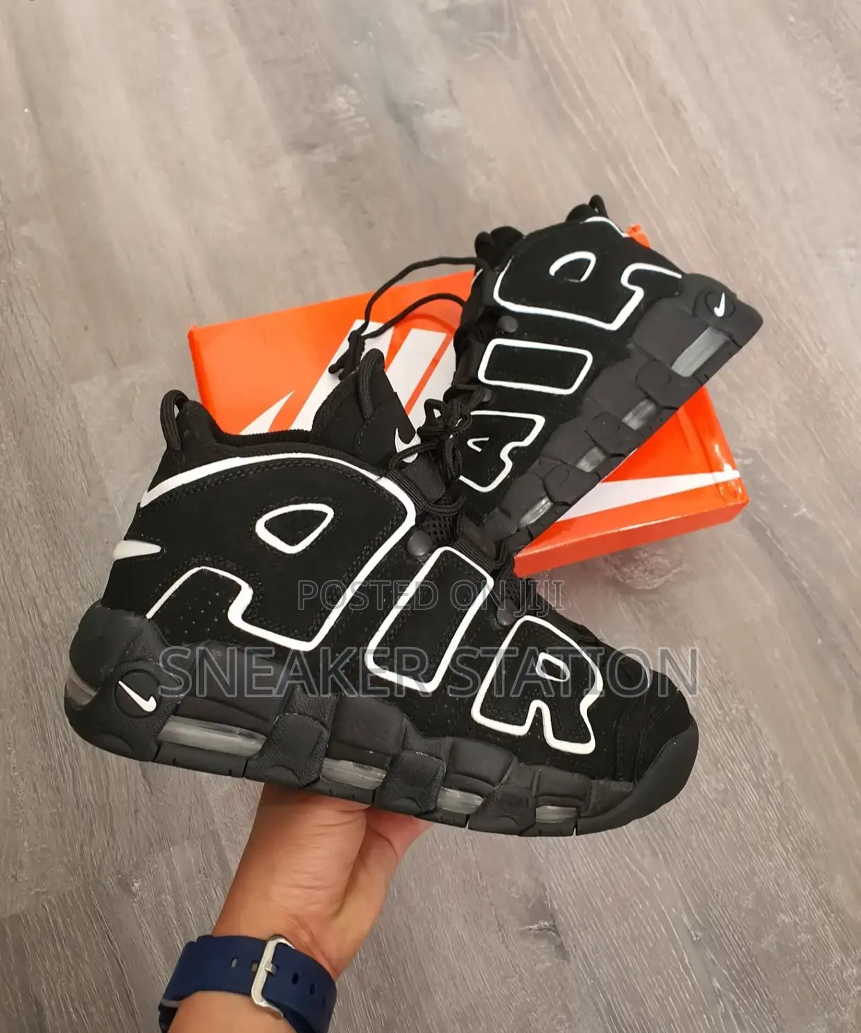 Nike Air Uptempo Black/White