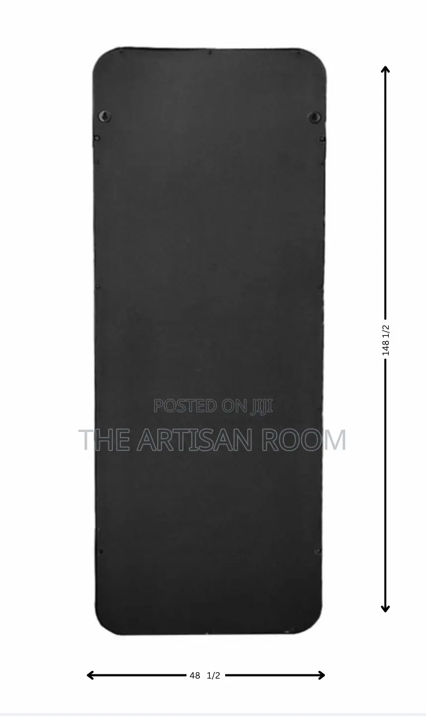 Full Body Mirror With Curved Corners