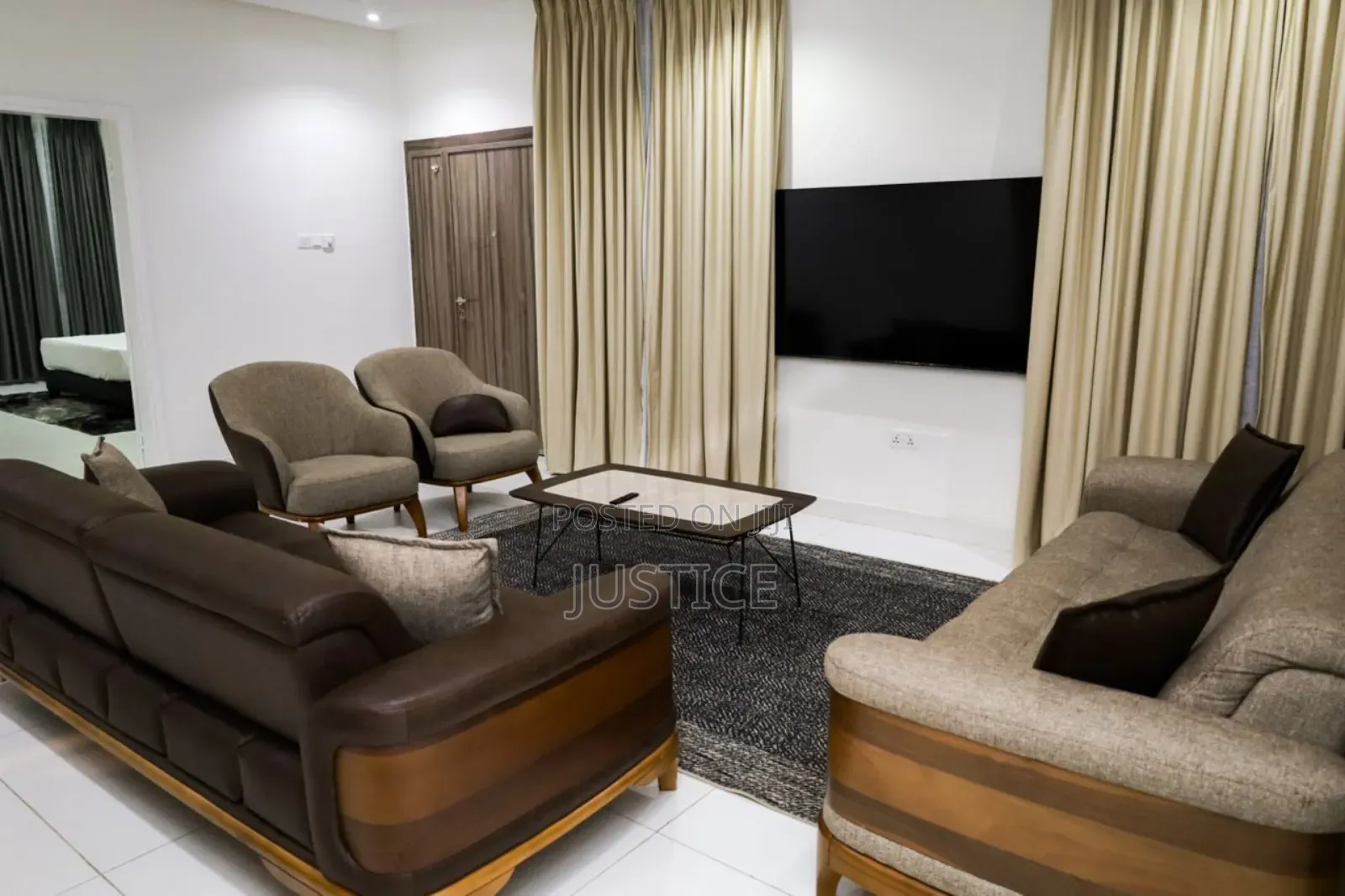Furnished 3bdrm House in East Airport for rent