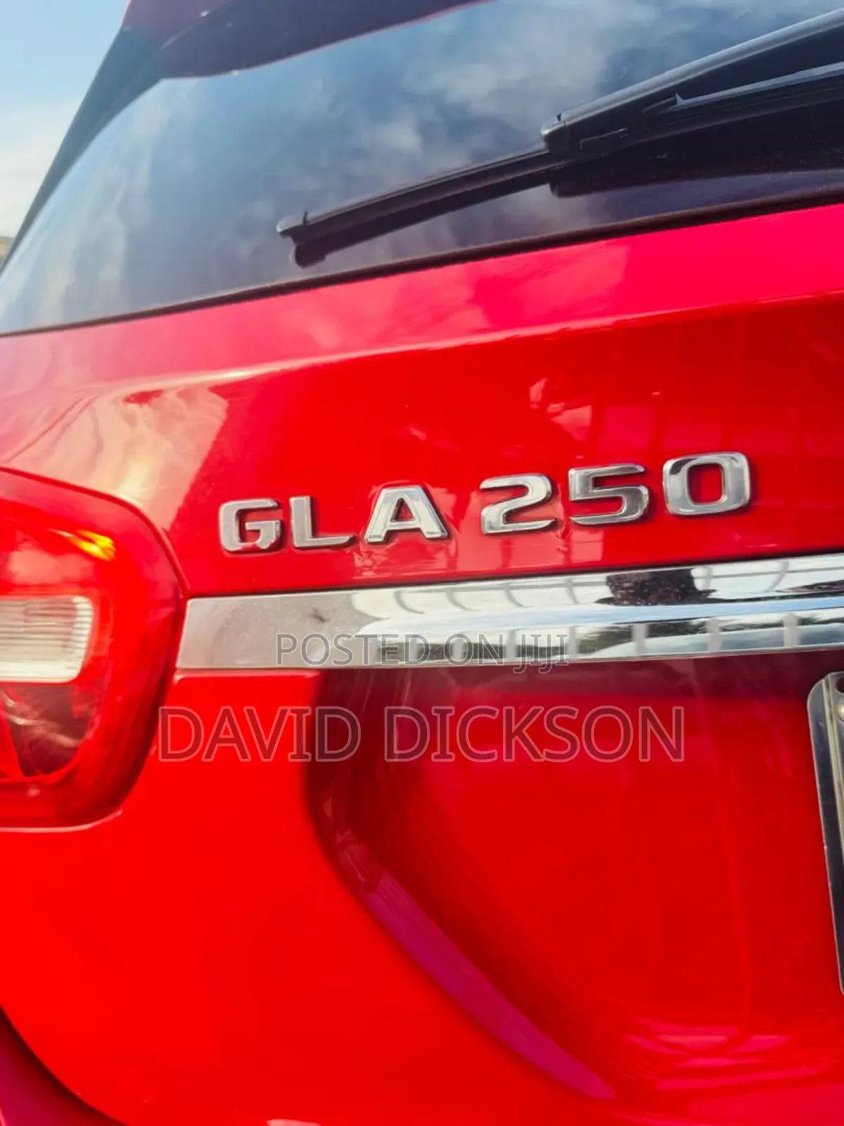 Mercedes-Benz GLA 250 2018 Red