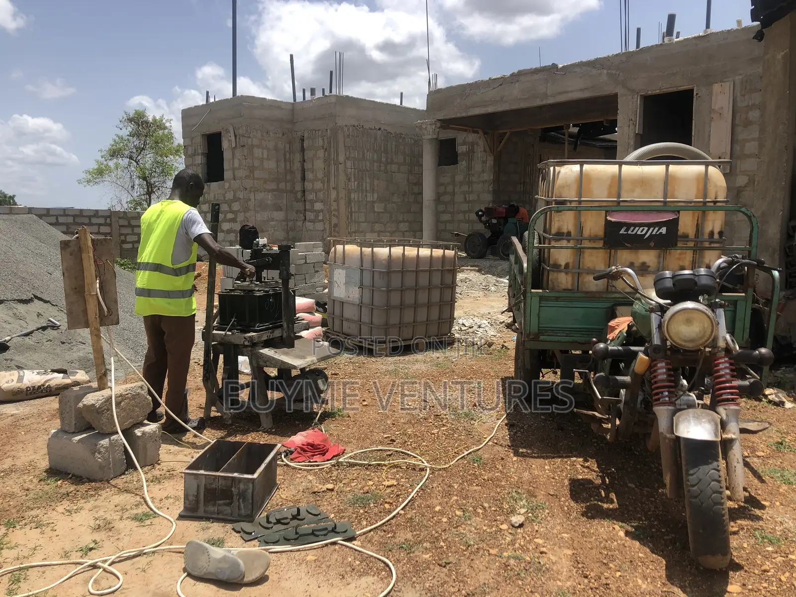 Mobile Block Factory- Blocks Aba Wo Fie Ano