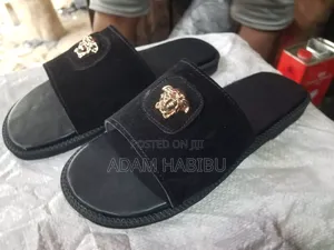 A Nice Suede Leather Slippers