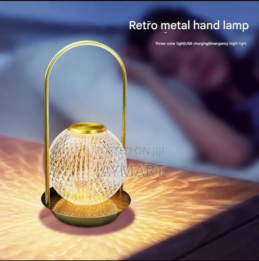 Creative Portable Metal Table Light
