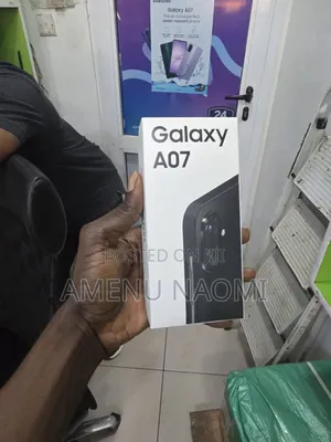 New Samsung Galaxy A07 4G 128 GB Black