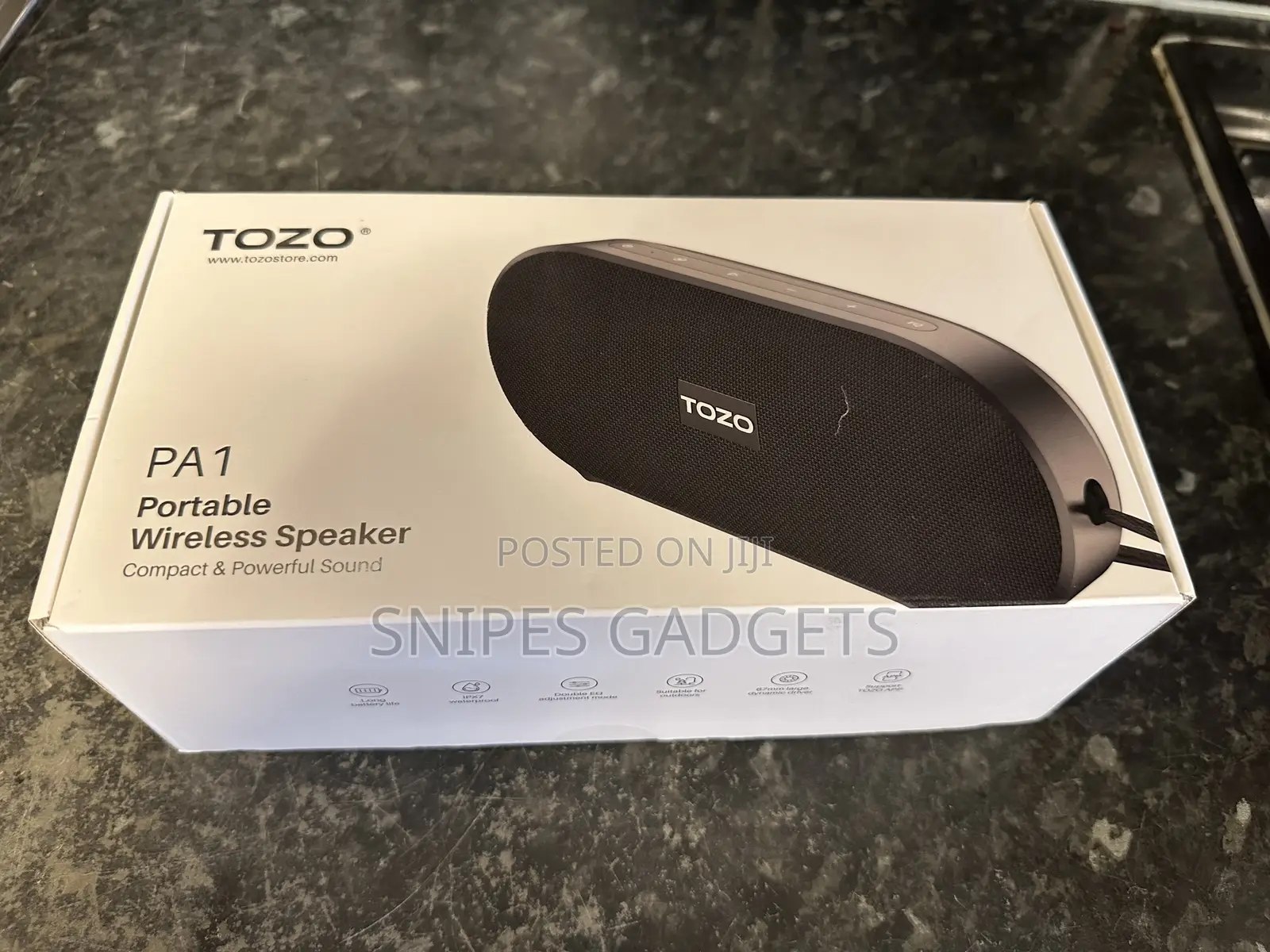 Tozo Pa1 Portable Bluetooth Speaker