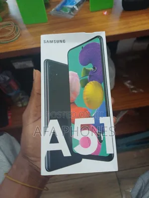 New Samsung Galaxy A51 128 GB Black