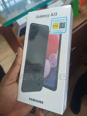 New Samsung Galaxy A13 128 GB Black