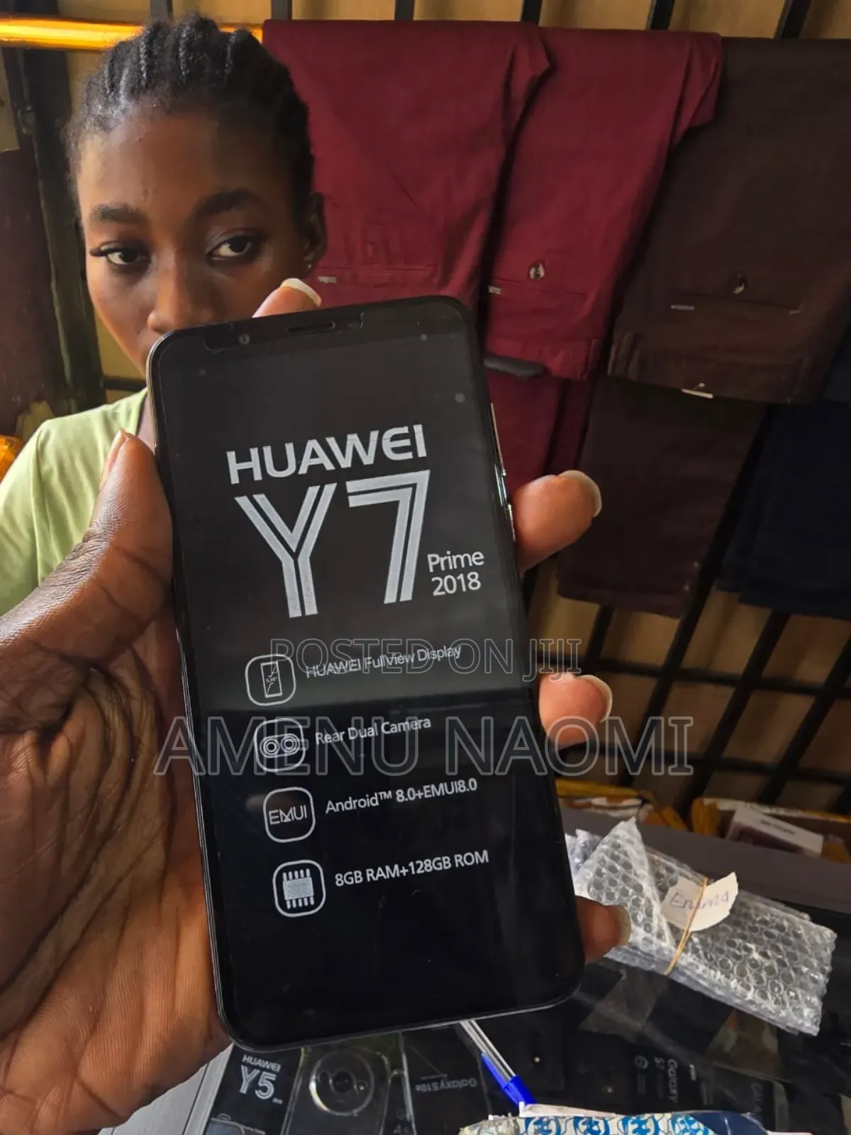 New Huawei Y7 Prime 2018 64 GB Black