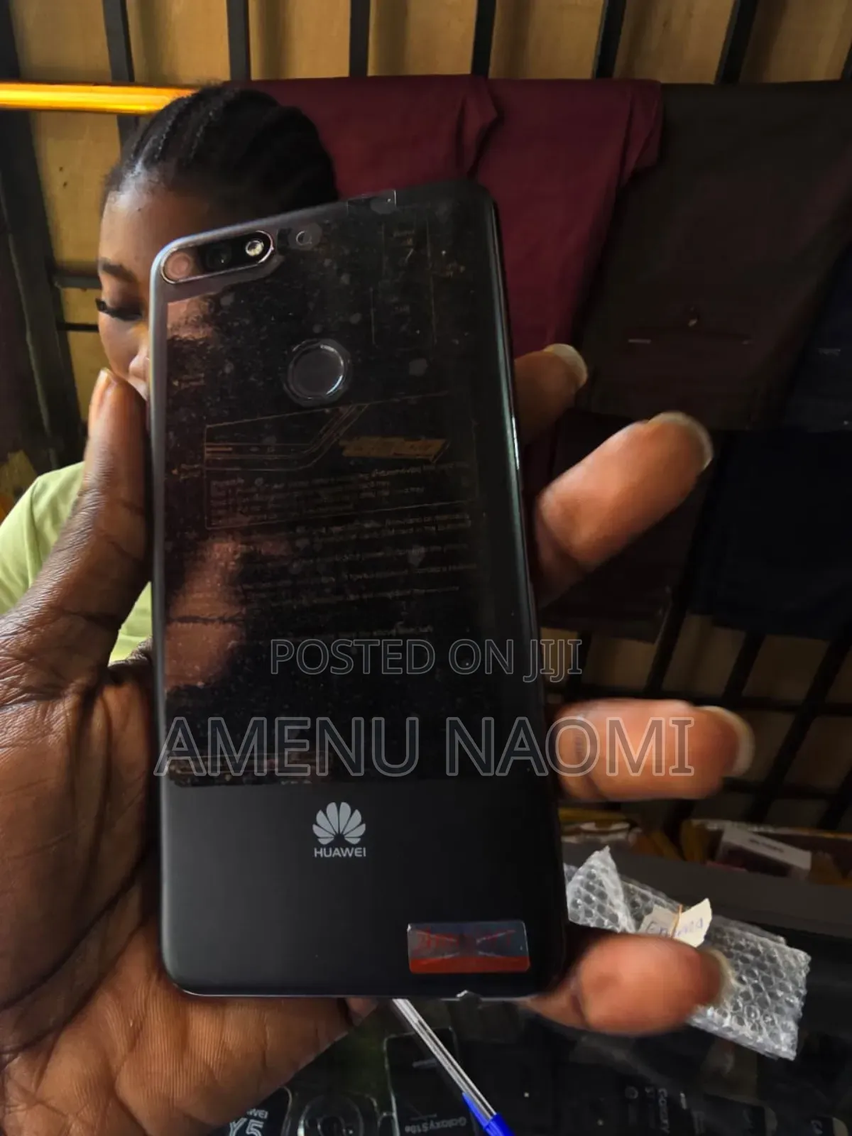 New Huawei Y7 Prime 2018 64 GB Black