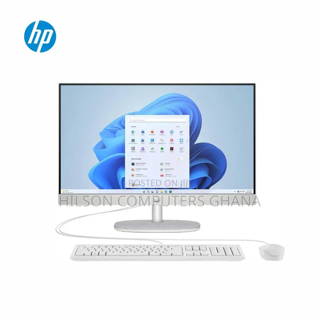 New Desktop Computer HP AiO 24 8GB Intel Core I5 SSD 512GB