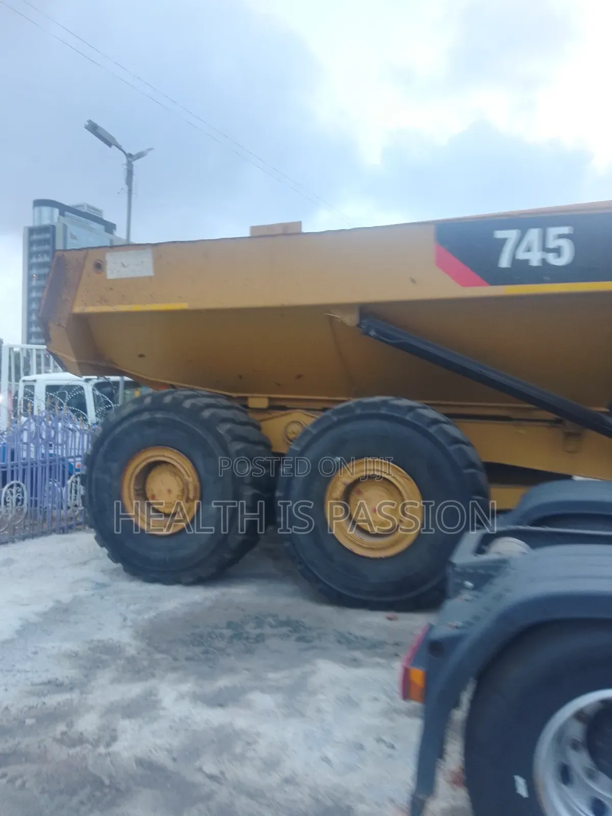 Foreign Used Cat Adt 25cubic Dumper for Hot Sale
