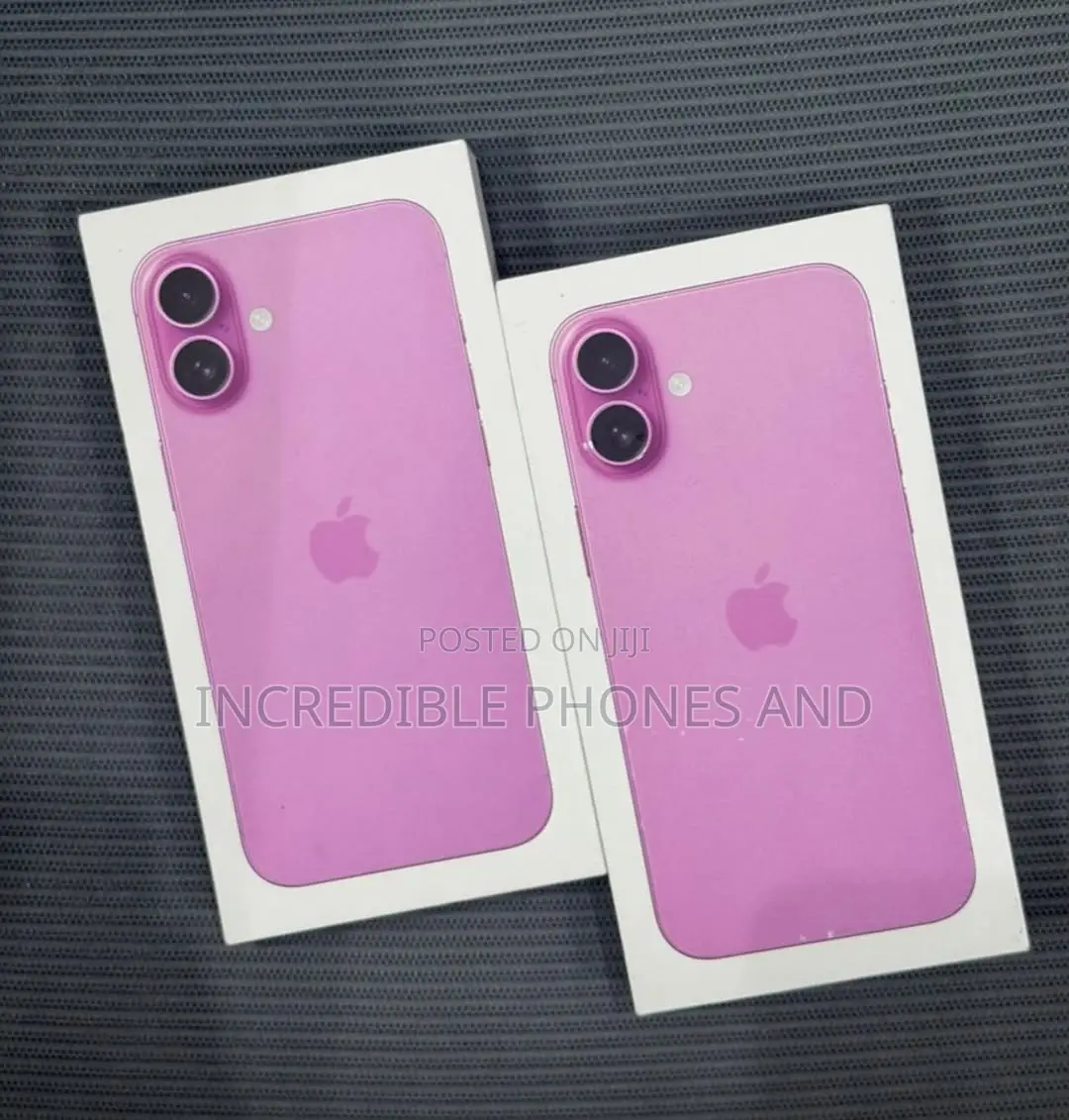 New Apple iPhone 16 Plus 256 GB Pink