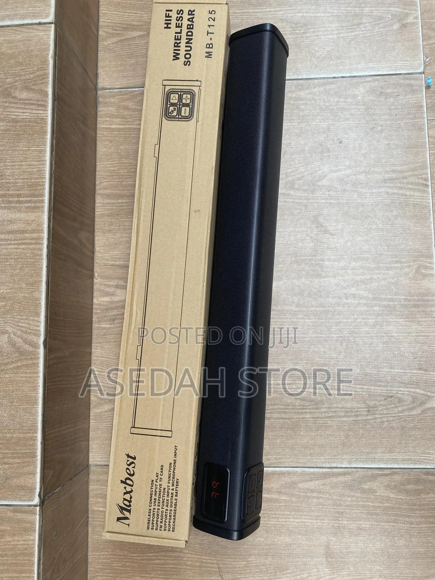Maxbest Digital Soundbar Rechargeable
