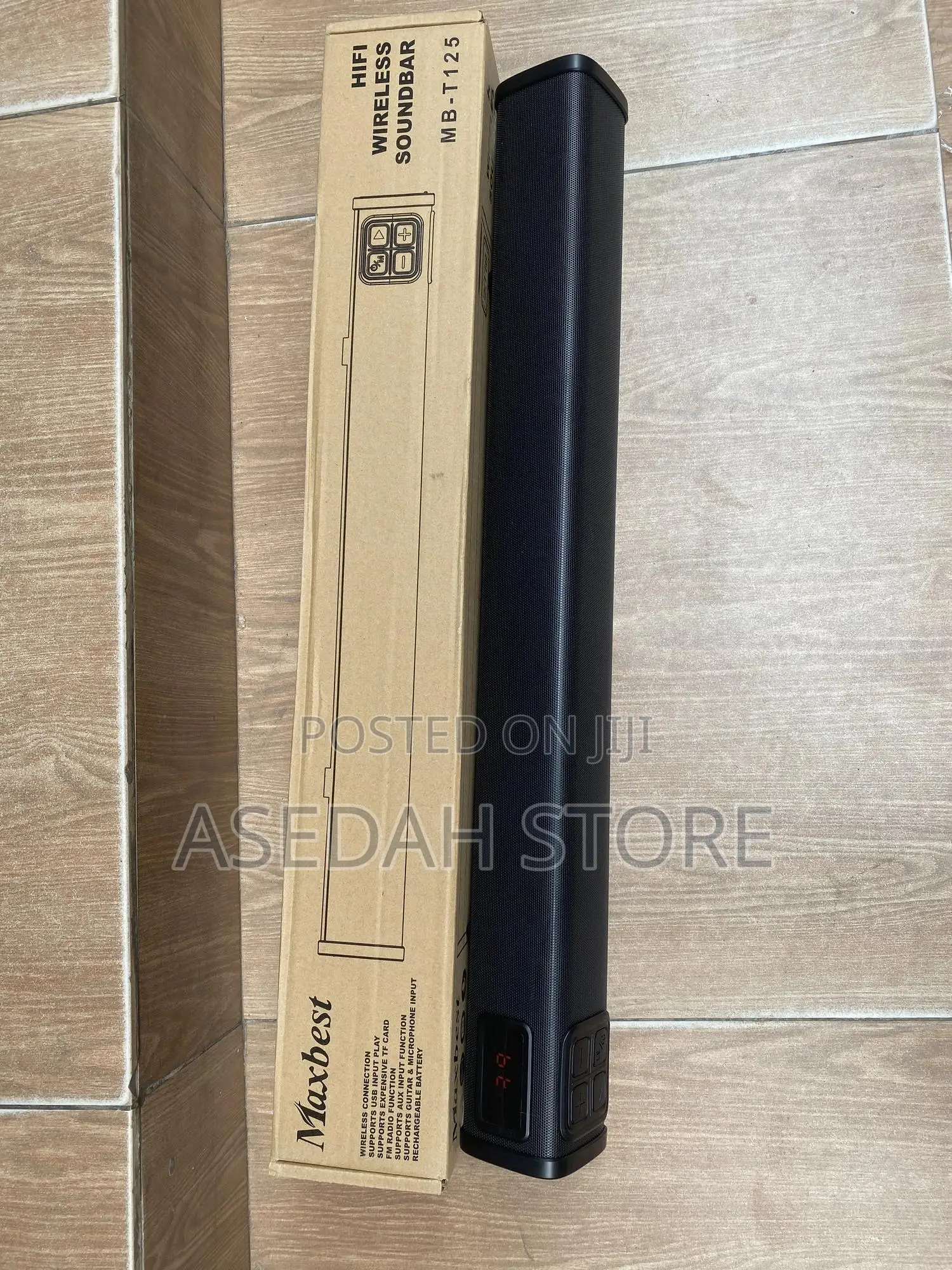 Maxbest Digital Soundbar Rechargeable