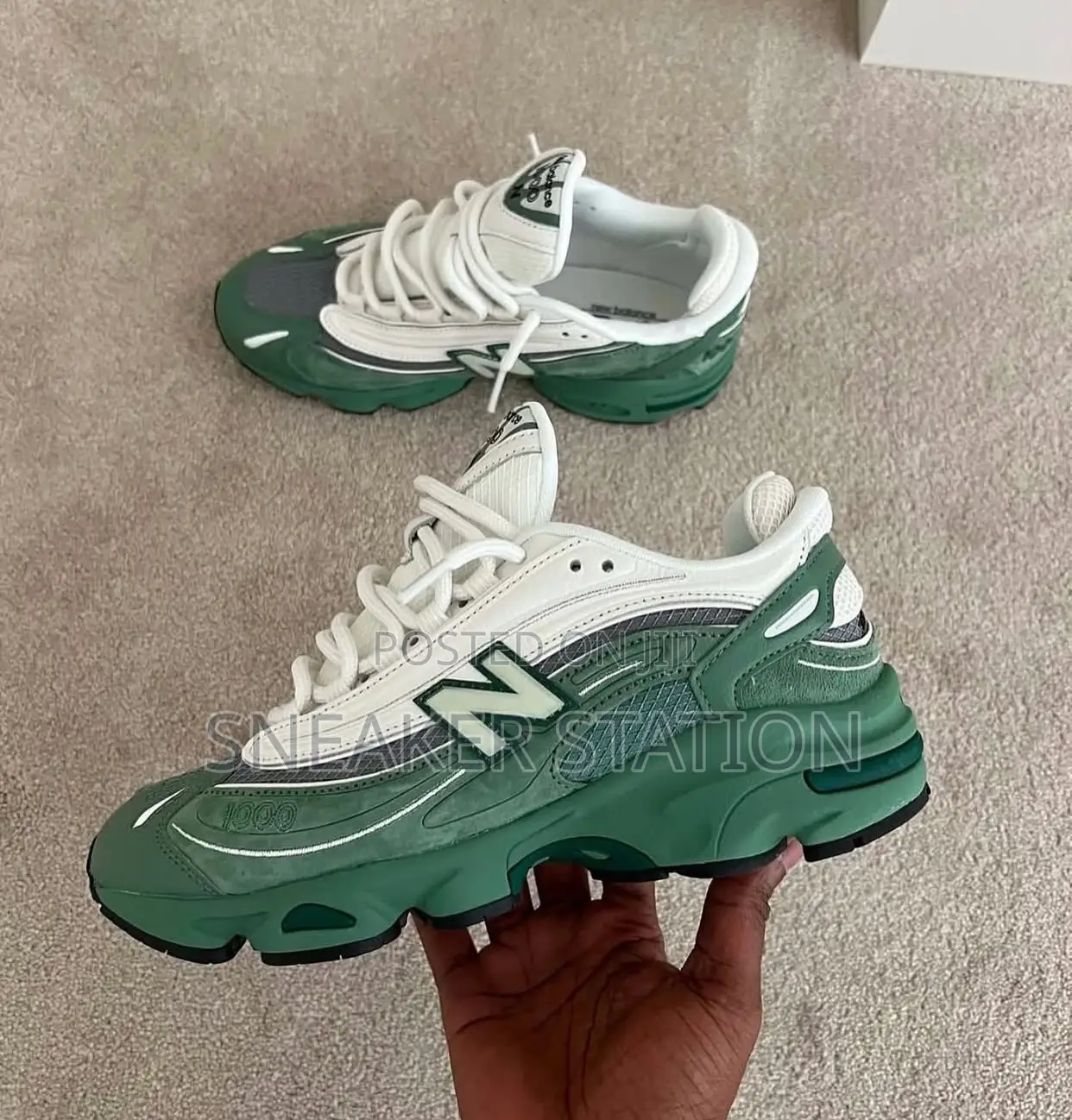 New Balance 1000 Mallard Green Sneaker